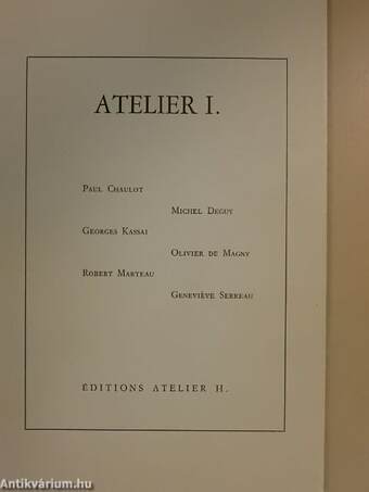 Atelier I.