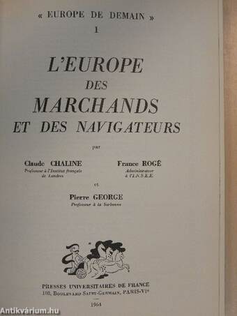 L'Europe des Marchands et des navigateurs