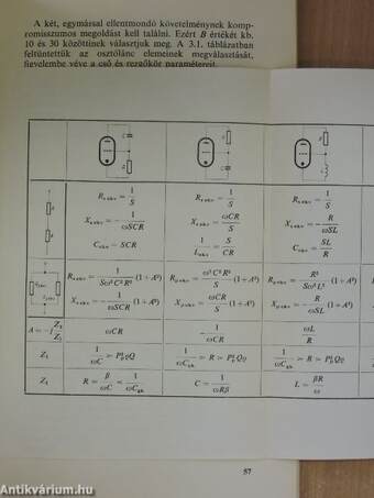 Tranzisztor, elektroncső = reaktancia