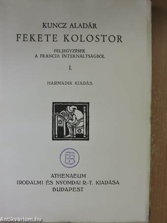 Fekete kolostor I-II.