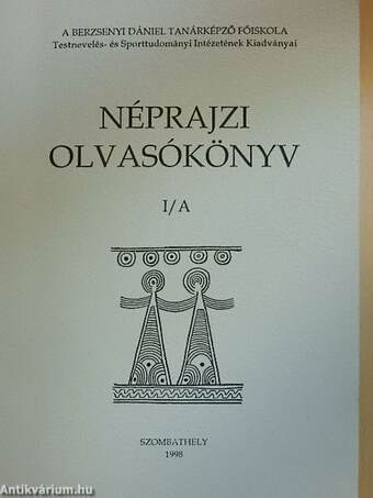 Néprajzi olvasókönyv I/A-B