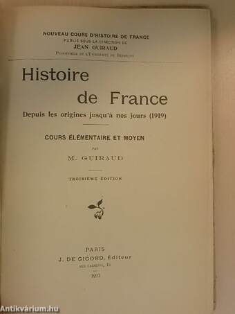 Histoire de France