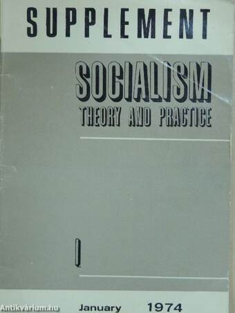 Socialism: Theory and Practice I.