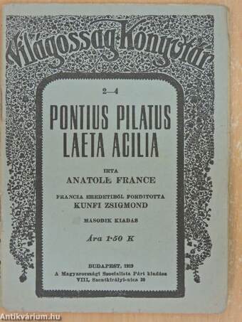 Pontius Pilatus/Laeta Acilia