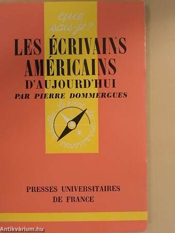 Les écrivains américains d'aujourd'hui