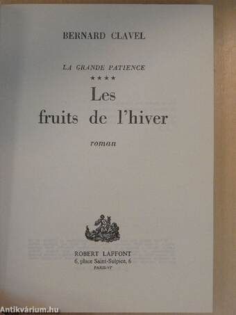 Les fruits de l'hiver