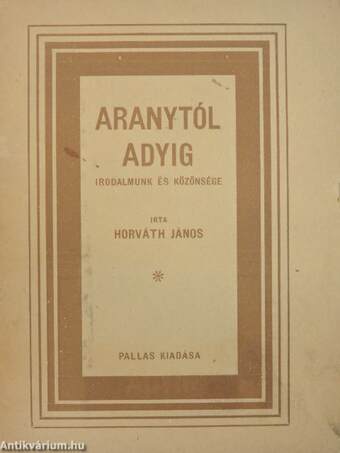 Aranytól Adyig