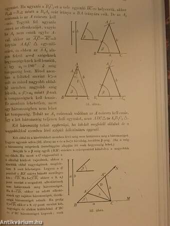 Algebra és mértan III./Algebra és mértan IV./Algebra II.