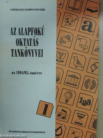 Az alapfokú oktatás tankönyvei az 1994/95. tanévre