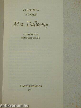 Mrs. Dalloway