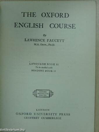 The Oxford English Course - Language Book II.