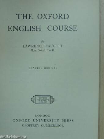 The Oxford English Course - Reading Book II.