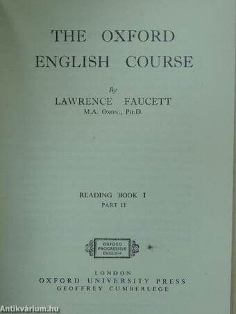 The Oxford English Course - Reading book I/2.