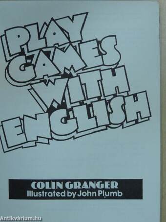 Play Games with English, Book 1