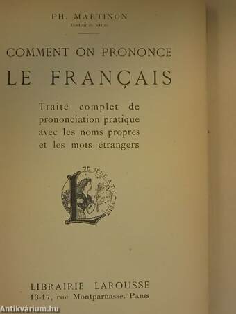 Comment on prononce le francais