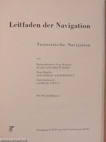 Leitfaden der Navigation