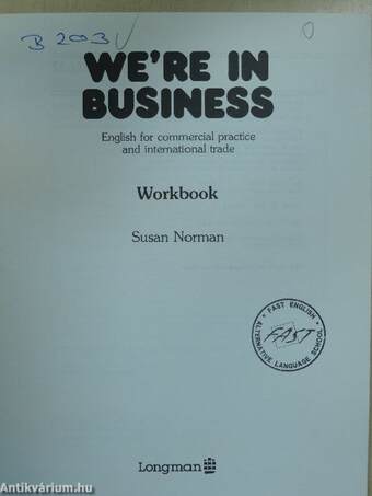 We're in Business - Workbook