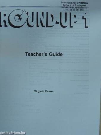 Round-Up 1 - Teacher's Guide