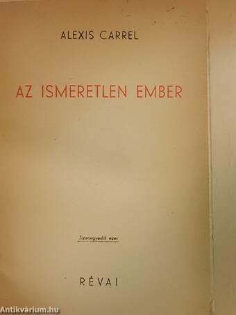 Az ismeretlen Ember