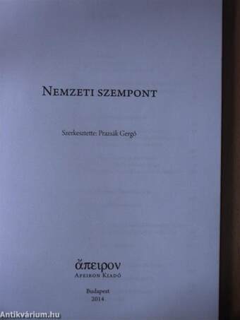 Nemzeti szempont