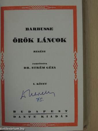 Örök láncok I-II.