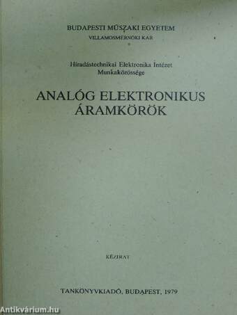 Analóg elektronikus áramkörök