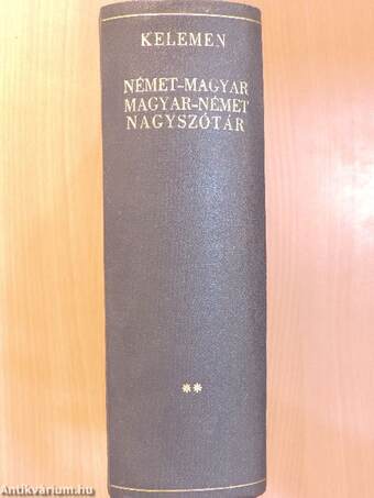 Magyar-német nagyszótár