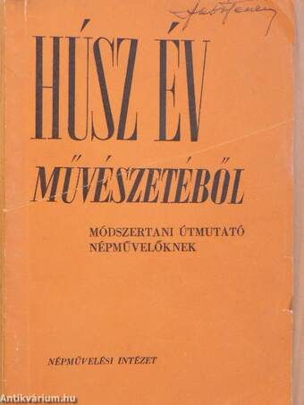 Húsz év művészetéből