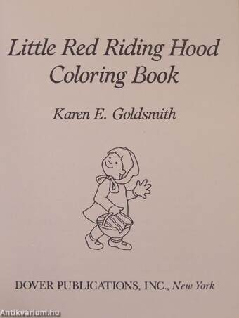 Little Red Riding Hood Coloring Book