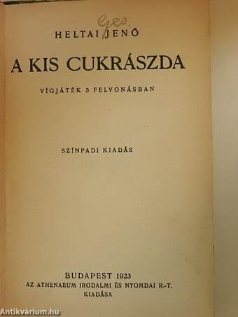 A kis cukrászda