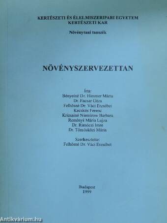 Növényszervezettan