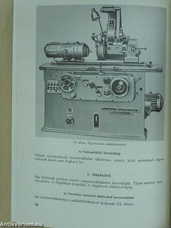 Forgácsolási technológia I.