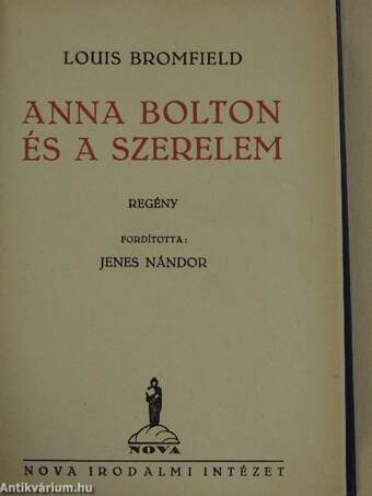 Anna Bolton és a szerelem