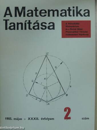 A Matematika Tanítása 1985. május