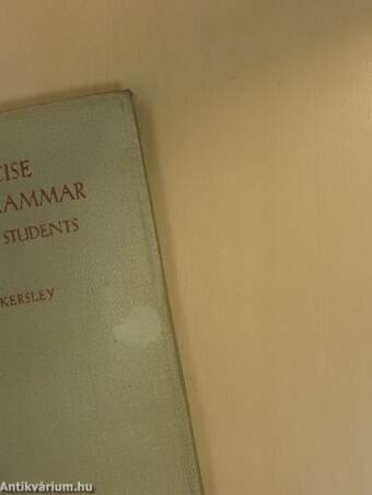 A Concise English Grammar for Foreign Students