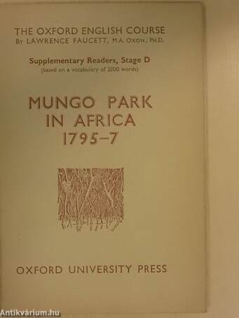 Mungo Park in Africa 1795-7