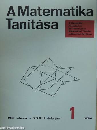 A Matematika Tanítása 1986. február