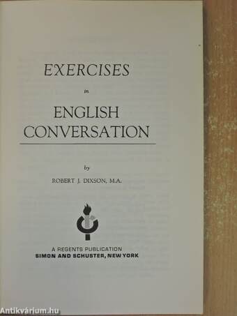 Exercises in English Conversation