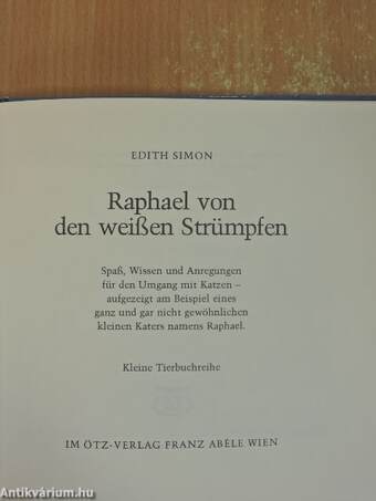 Raphael von den weißen Strümpfen