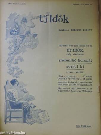 Uj Idők 1925. (nem teljes évfolyam)