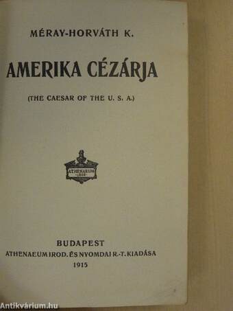 Amerika cézárja