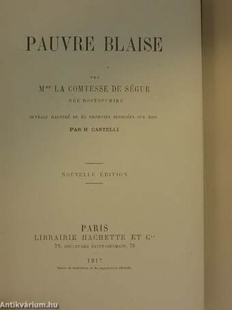 Pauvre Blaise