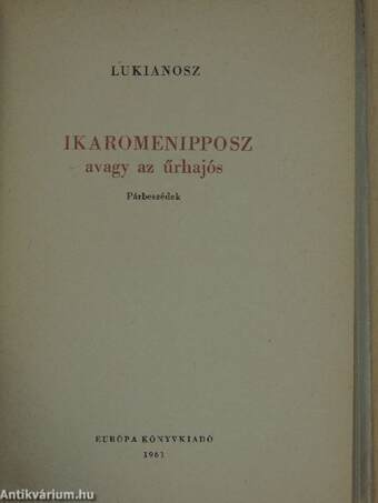 Ikaromenipposz