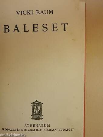 Baleset