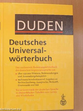 Duden - Deutsches Universalwörterbuch