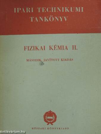 Fizikai kémia II.