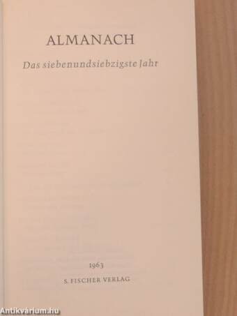 Almanach