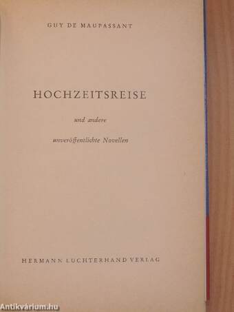 Hochzeitsreise