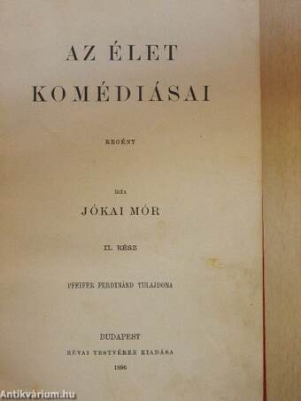 Az élet komédiásai I-II.