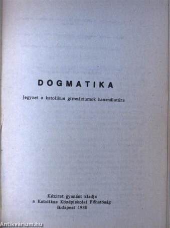 Dogmatika